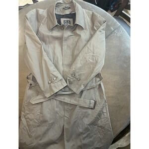 Men's Jos. A. Bank Trench Coat with Removable Lining, Size 40R